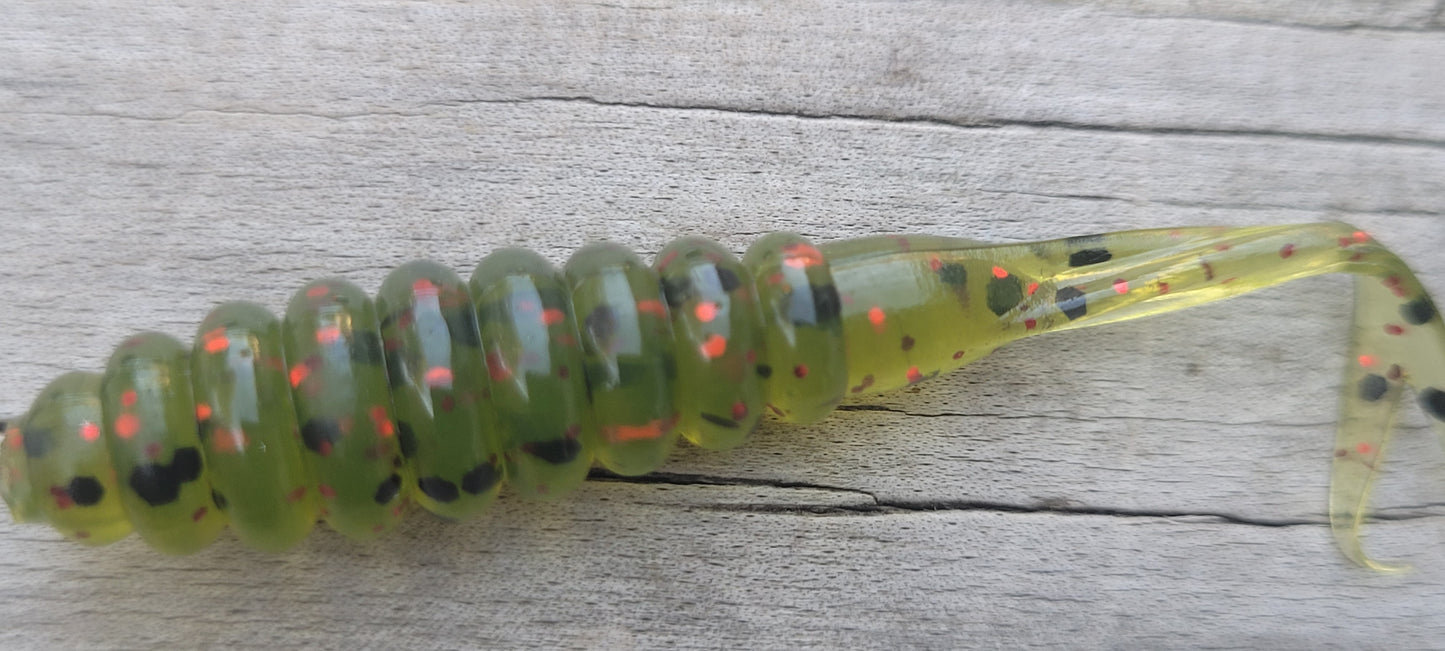 2.5" Crappie Split Tail - 12 Pack