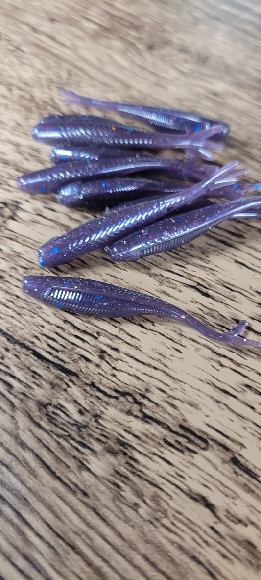 Slightly Sinister Shad - 10 Pack
