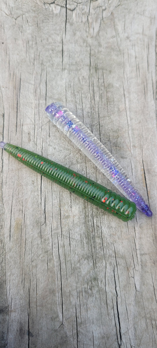 3" Ned Worm Core-Shot - 8 Pack