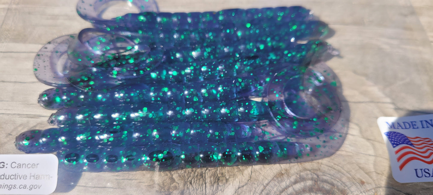 7.25" Legend worm - 8 Pack