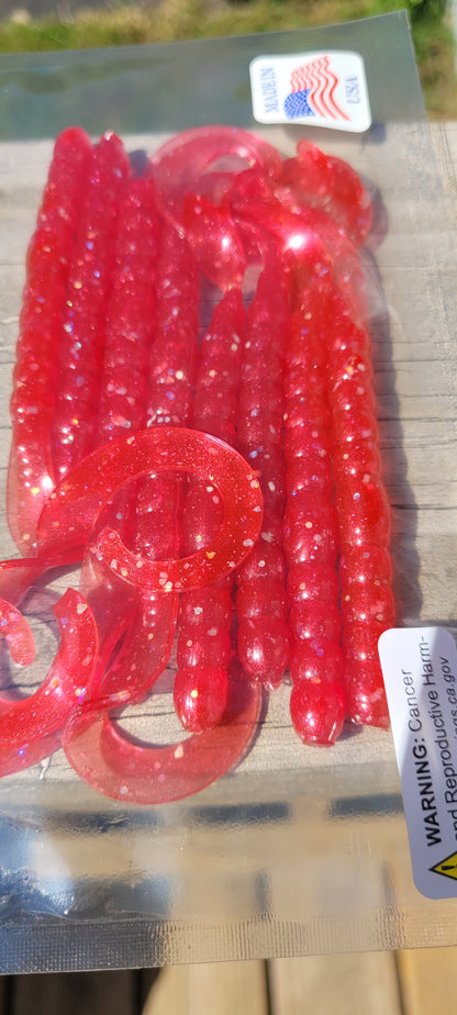 7.25" Legend worm - 8 Pack