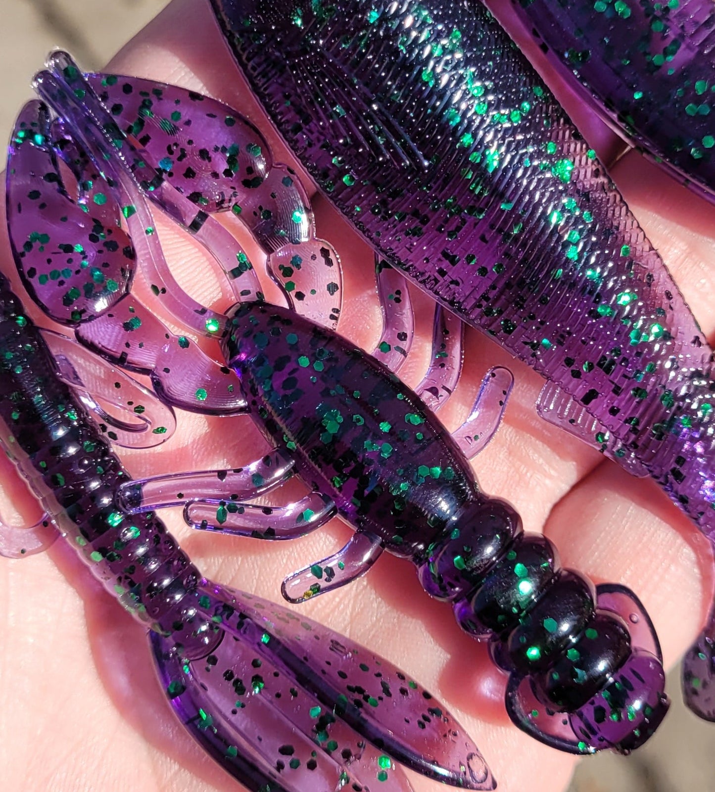 3.4" Glory Craw - 6 Pack