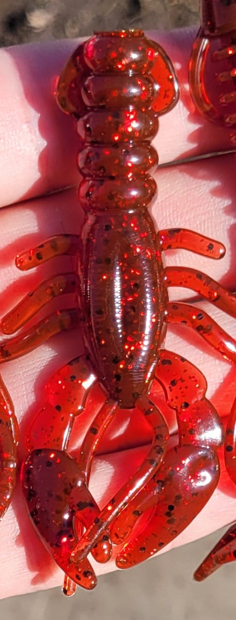3.4" Glory Craw - 6 Pack