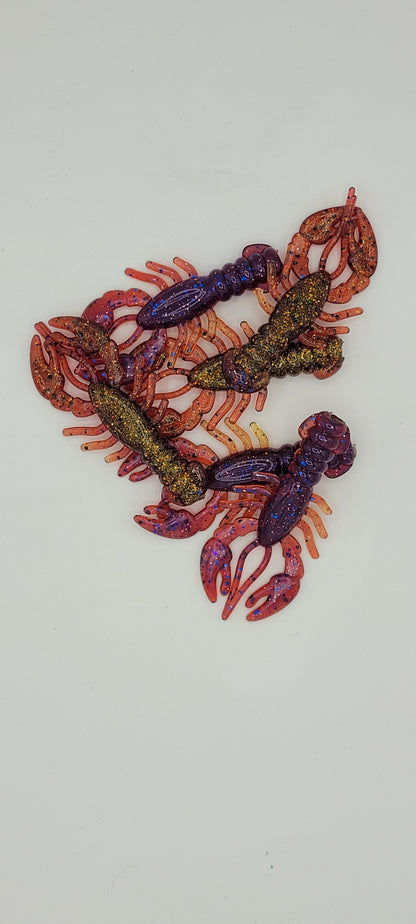 3.4" Glory Craw - 6 Pack