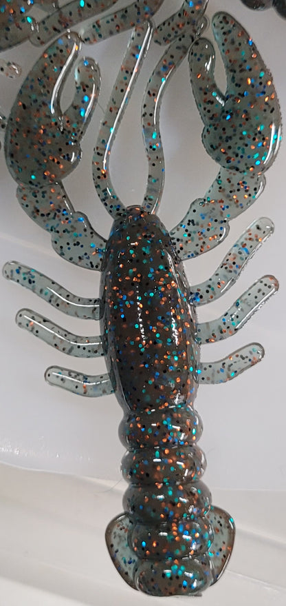 3.4" Glory Craw - 6 Pack