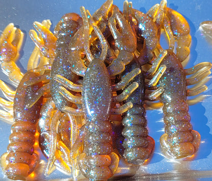 3.4" Glory Craw - 6 Pack