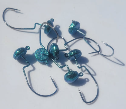1/8oz Weedless Finesse - 8 Pack