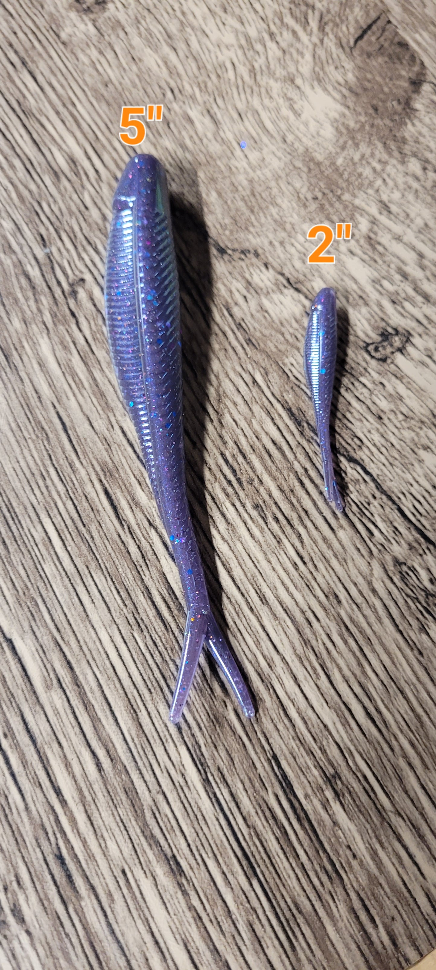 2" Tracer Shad - 10 Pack