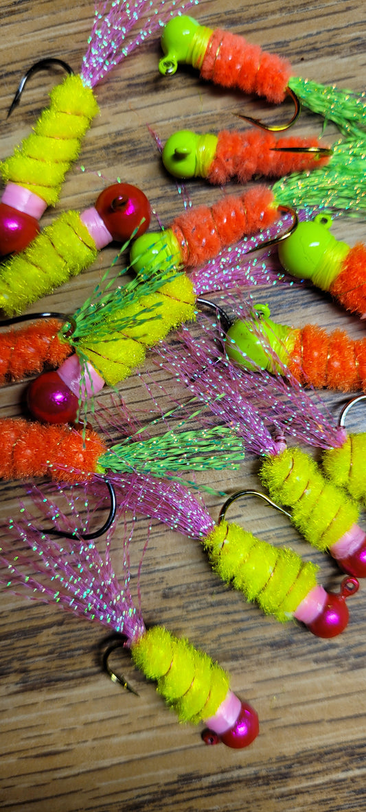 Crappie flash jigs - 2 Pack