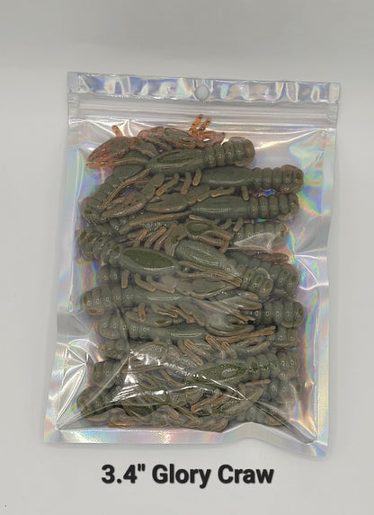 LE Bulk 3.4" Glory Craw