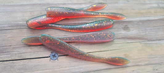 4.1" Action worm - 10 Pack