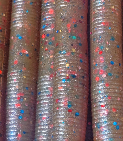 3" Trout worm - 10 Pack
